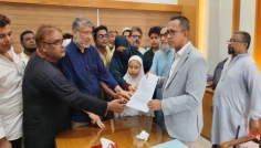 ফরিদপুরে হত্যা মামলায় দ্রুত গ্রেপ্তার ও বিচার দাবিতে স্মারকলিপি