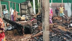সিরাজগঞ্জে গোয়ালঘরে অগ্নিকাণ্ডে মারা গেল ২ গরু
