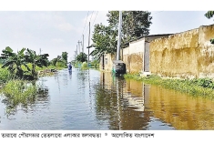 জলাবদ্ধতায় সীমাহীন ভোগান্তি  