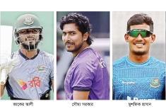 ফিরলেন জাকের, নতুন মুখ মুশফিক  