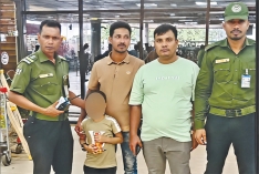 আনসার সদস্যদের তৎপরতায় হারিয়ে যাওয়া শিশু উদ্ধার করে অভিভাবকের কাছে হস্তান্তর  