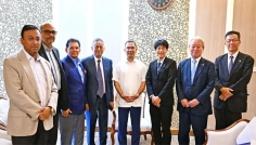 প্রধানমন্ত্রীর সঙ্গে জাপানের প্রধানমন্ত্রীর বিশেষ উপদেষ্টার সাক্ষাৎ