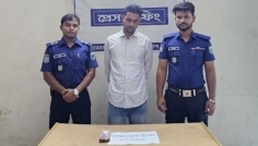 পুলিশ পরিচয়ে ছিনতাইয়ের ঘটনায় সিরাজগঞ্জ থেকে গ্রেপ্তার ১