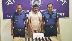 চুয়াডাঙ্গায় ৪০ বোতল স্ক্রাব সিরাপ উদ্ধার, আটক ১