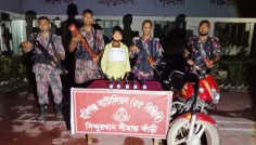 বিজিবির অভিযানে শ্রীমঙ্গলে ভারতীয় ইস্কফ সিরাপসহ আটক ১