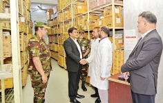 প্রধানমন্ত্রীর প্রতিরক্ষা উপদেষ্টার বাংলাদেশ সশস্ত্র বাহিনী বোর্ড পরিদর্শন  