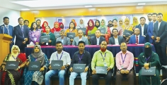 যমুনা ব্যাংকের উদ্যোগে পাবনায় উদ্যোক্তা উন্নয়ন প্রশিক্ষণ সমাপনী ও সনদ বিতরণ   