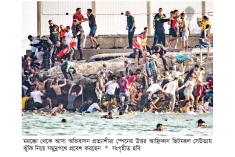 স্পেন সীমান্তে ৫৭ অভিবাসন প্রত্যাশীর করুণ মৃত্যু  