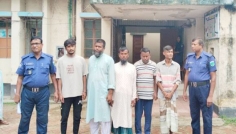 সিরাজগঞ্জে পুলিশের অভিযানে সাজাপ্রাপ্তসহ ৫ আসামি গ্রেপ্তার