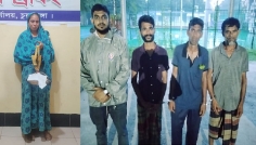 চুয়াডাঙ্গায় মাদকসহ নারীসহ ৪ জন আটক, একজন পলাতক