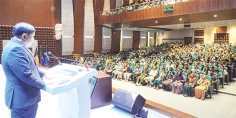 নিরাপদ অভিবাসন, সমৃদ্ধ অর্থনীতি ও সুরক্ষিত বাংলাদেশ : বিইউপিতে প্রতিরক্ষা উপদেষ্টা  