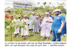 ক্যান্সারের সঙ্গে লড়াই করেও থামেনি মিজানের সবুজ অভিযাত্রা  
