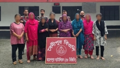 চুয়াডাঙ্গা সীমান্তে ভারতে প্রবেশের চেষ্টায় ৭ নারী ও শিশুসহ আটক ৮