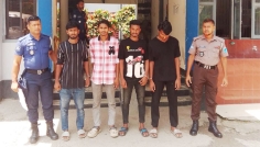 হরিরামপুরে পদ্মা নদীর ঘাটে পর্যটকের ওপর হামলা, আটক ৪