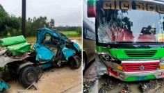 চকরিয়ায় বাস-লেগুনার মুখোমুখি সংঘর্ষে নিহত ৪, আহত ৫