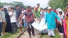 সাগরিকা ট্রেনের নিচে কাটা পড়ে মাদ্রাসাছাত্রীর মৃত্যু
