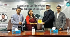 ‘বাংলাদেশ ও শরণার্থী সনদ : সমাজ-আইনি দৃষ্টিকোণ’ শীর্ষক সেমিনার  