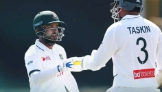 মিরাজের ব্যাটে ভর করে লিড ২০০ পার করলো বাংলাদেশ