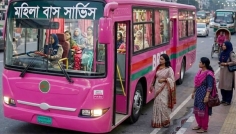 ঢাকার সড়কে কাল নামছে 'পিংক বাস', চালক-কন্ডাক্টর নারী