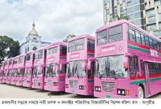 রাজধানীতে বিআরটিসির মহিলা বাস সার্ভিসের উদ্বোধন আজ 
