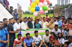 জমকালো আয়োজনে খুলনা প্রেসক্লাব মিডিয়া কাপ ফুটবল টুর্নামেন্টের শুভ উদ্বোধন করলেন জেলা প্রশাসক