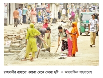 উন্নয়নের খোঁড়াখুঁড়িতে বেহাল সড়ক, ভোগান্তি নিত্যসঙ্গী  