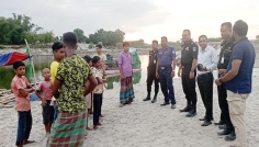 জলঢাকায় অবৈধ বালু উত্তোলন, জরিমানা ১ লাখ টাকা