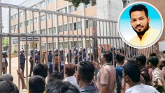 শ্রমিক নেতার মুক্তির দাবিতে দিনাজপুরে সড়ক অবরোধ, সংঘর্ষ
