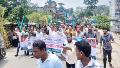 যুবদলের নতুন কমিটি, মির্জাগঞ্জে নেতাকর্মীদের আনন্দ মিছিল