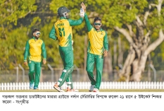 রুবেলের ঘূর্ণিতে সেমিফাইনালে বাংলাদেশ 