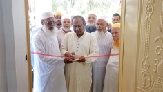 কাউখালীতে আজিজিয়া হাফিজিয়া মাদরাসার নতুন ভবন উদ্বোধন