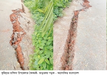 সড়ক বেহাল, সাত গ্রামবাসী দুর্ভোগে 