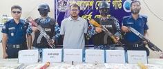 চট্টগ্রামের সন্দ্বীপে কোস্ট গার্ডের যৌথ অভিযান  
