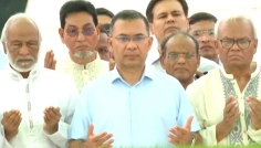 জিয়াউর রহমান ও খালেদা জিয়ার সমাধিতে প্রধানমন্ত্রীর শ্রদ্ধা