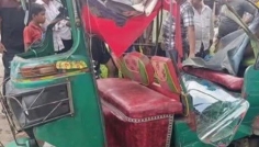 সিরাজগঞ্জে বাস-সিএনজি সংঘর্ষে কলেজছাত্রী নিহত, আহত ৩