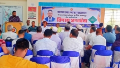 কাউখালীতে ইউএনও আসাদুজ্জামানের বিদায় সংবর্ধনা