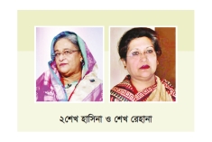 হাসিনা-রেহানাসহ তিনজনের বিরুদ্ধে মামলা  