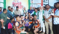 জুলাই ৩৬ স্মরণে ফুটবল টুর্নামেন্টের ফাইনাল 