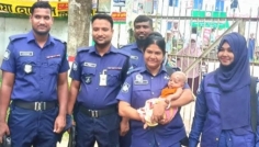 পরীক্ষার্থী মা হলে, শিশুর দায়িত্ব নিলেন পুলিশ সদস্য শিল্পী
