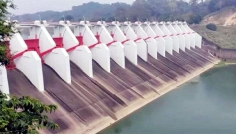 ৮ দিন পর বন্ধ হলো কাপ্তাই বাঁধের ১৬ জলকপাট