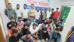 সোনারগাঁয়ে গ্রেফতার ৩০, উদ্ধার ৩ কেজি গাঁজা ও ৫১ ইয়াবা