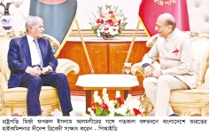 রাষ্ট্রপতির সঙ্গে সাক্ষাৎ ভারতীয় হাইকমিশনারের  