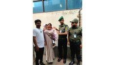 আনসারের তৎপরতায় বাংলাদেশ মেডিকেল বিশ্ববিদ্যালয়ে হারানো শিশু উদ্ধার