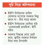 ইউপি নির্বাচন নিয়ে ইসি সরকারের ভিন্ন বক্তব্য  
