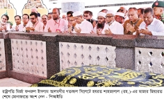 সিলেটে শাহজালাল ও শাহপরানের মাজার জিয়ারত রাষ্ট্রপতির 