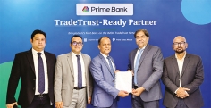 ট্রেডট্রাস্ট-রেডি পার্টনার স্বীকৃতি পেল প্রাইম ব্যাংক 