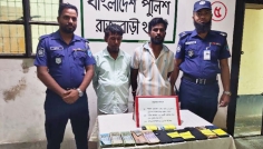 রাজবাড়ীতে বিকাশ প্রতারণা চক্রের দুই সদস্য গ্রেপ্তার