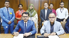 সিএমএসএমই খাতে চলতি মূলধন পুনঃঅর্থায়নে বাংলাদেশ ব্যাংকের সঙ্গে সীমান্ত ব্যাংক পিএলসির চুক্তি  