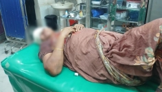 মির্জাগঞ্জে দেবরের কাঠের বাটামের আঘাতে ভাবি আহত