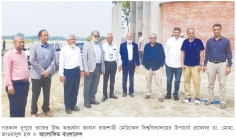 রামেবি'র চলমান স্থাপন প্রকল্প পরিদর্শন করলেন বিএনপি মিডিয়া সেলের আহ্বায়ক 